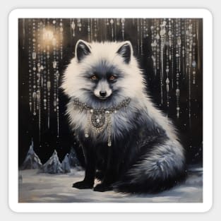 Arctic Fox Sticker